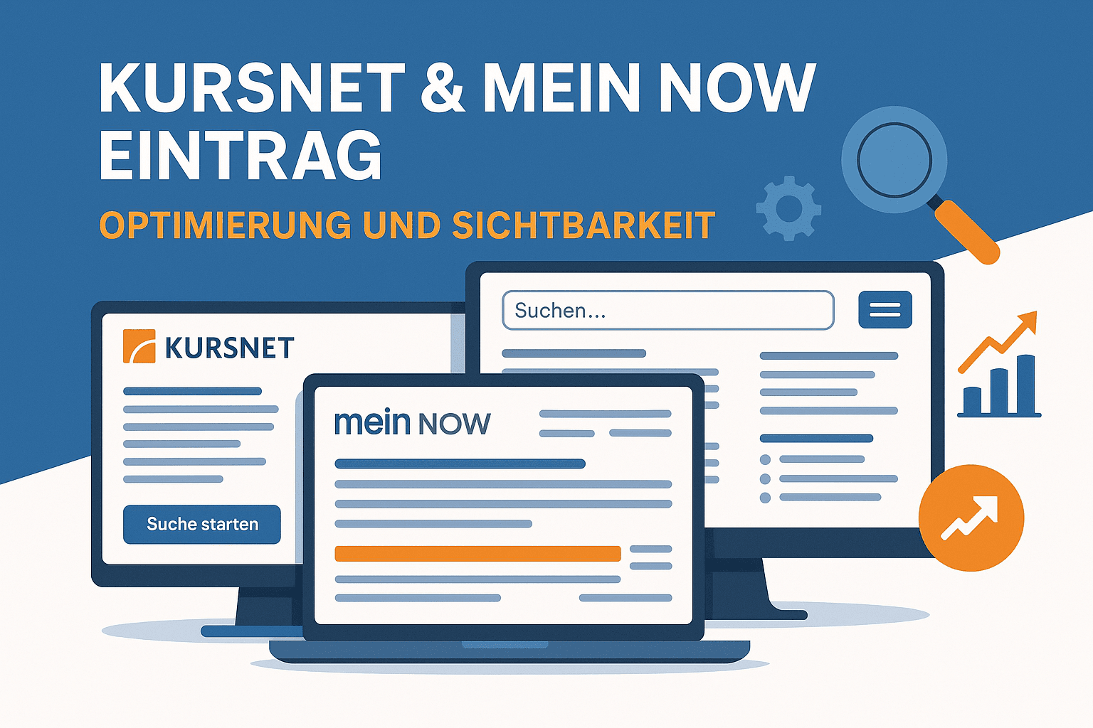 KURSNET und mein NOW Eintrag: Optimierung und Sichtbarkeit für AZAV-Bildungsträger
