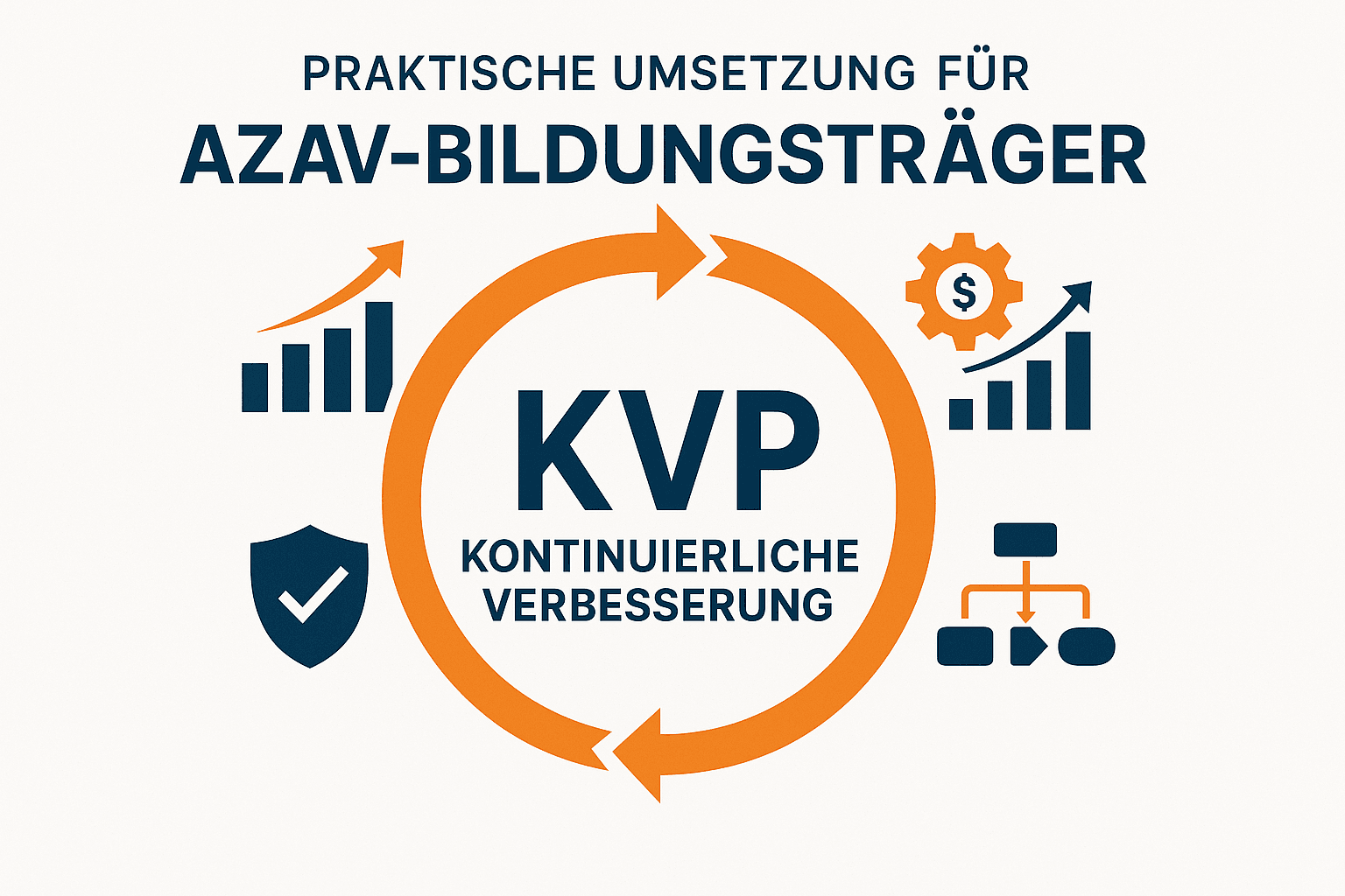 Kontinuierliche Verbesserung (KVP) praktisch umsetzen: Der AZAV-Leitfaden für Bildungsträger