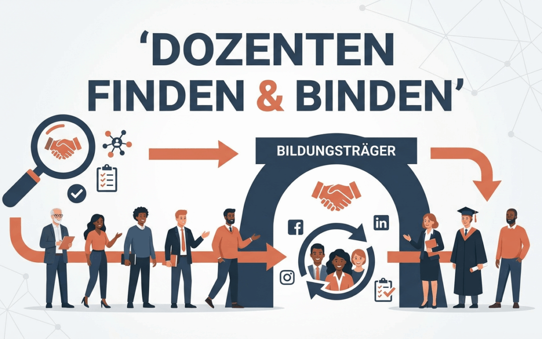 Dozenten finden & binden: Der ultimative Leitfaden für Bildungsträger