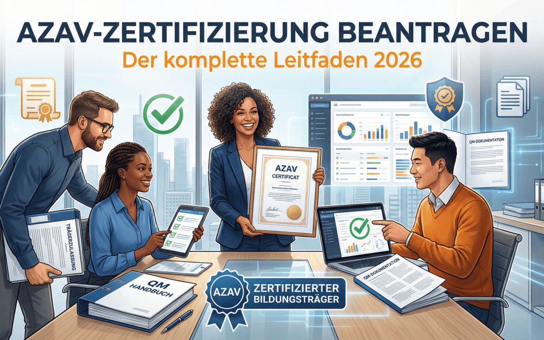 AZAV-Zertifizierung beantragen: Der komplette Leitfaden 2026