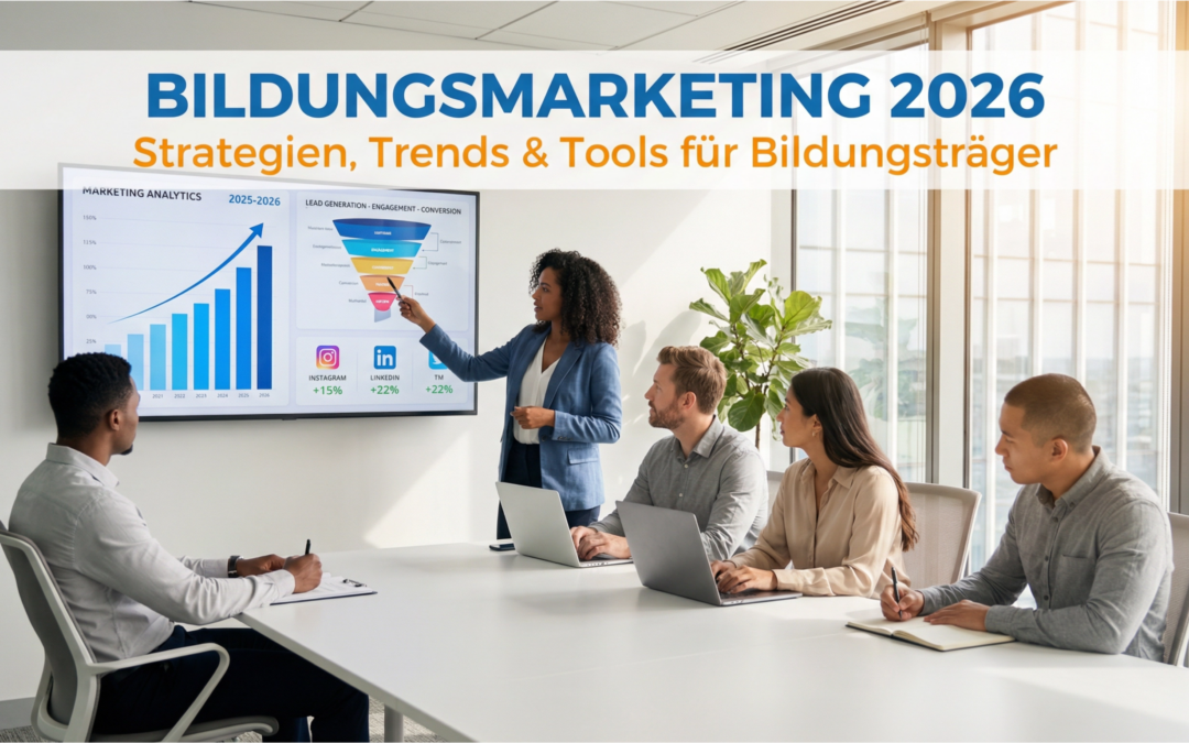 Bildungsmarketing 2026: Strategien und Tools für Bildungsträger - AZAV Wissen