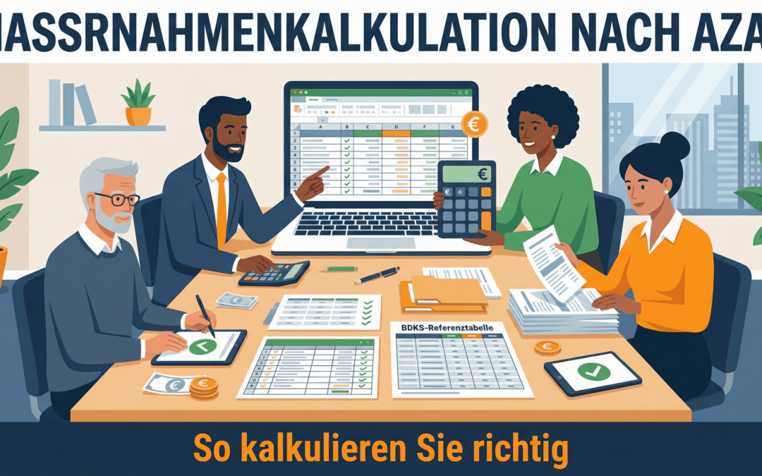 Maßnahmenkalkulation AZAV