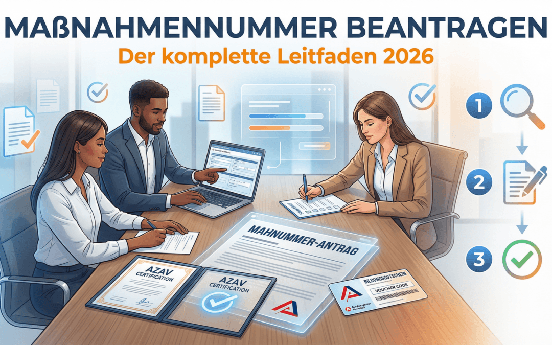 Maßnahmenummer beantragen