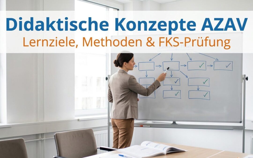 Didaktische Konzepte für AZAV-Maßnahmen: Übersicht der Rechtsgrundlagen, Lernzielformulierung und Anforderungen der Fachkundigen Stelle an die Maßnahmenzulassung